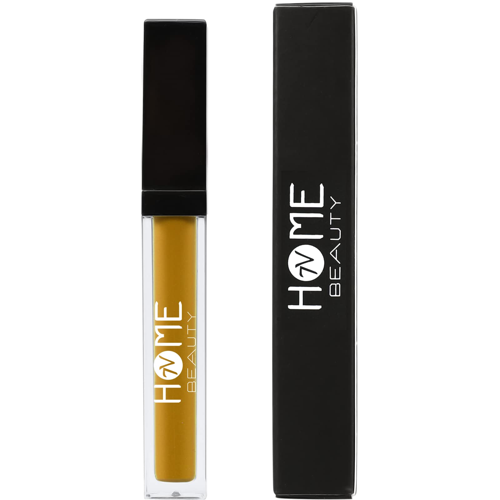 7V Home Beauty Yellow Matte Liquid Lipstick, Long Lasting High Pigmented Non-Stick Waterproof Yellow Lipstick (5Ml, #727)