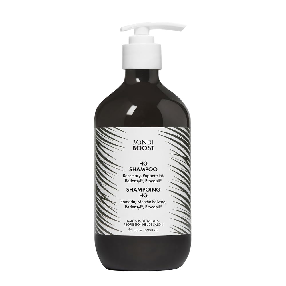 BONDIBOOST HG Anti-Thinning Shampoo for Women & Men [16.90 fl oz], Clinically Tested to Promote Fuller + Thicker-Looking Hair, N