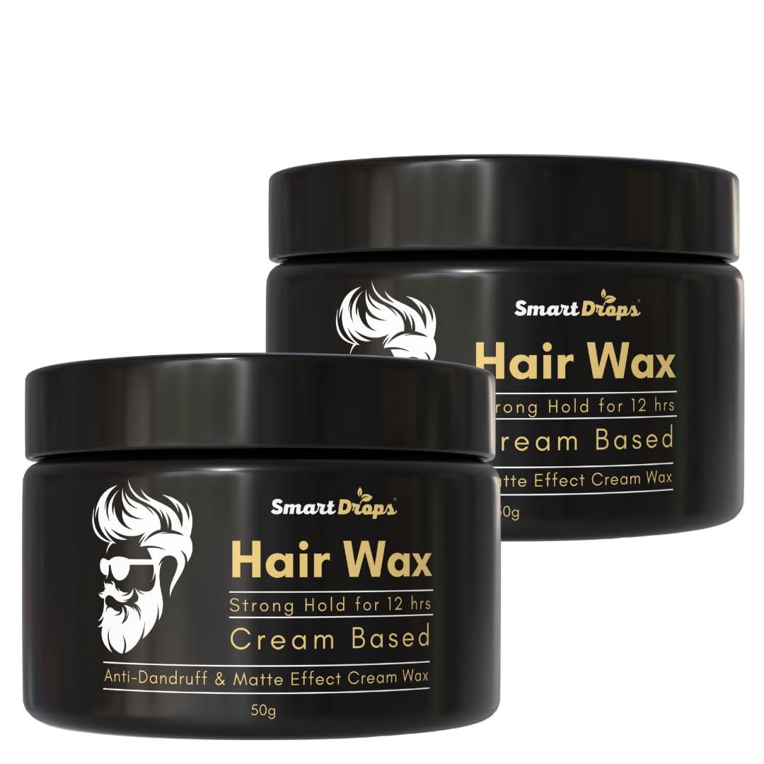 Hair Wax For Men Cream Based Styling Wax, Men Hair Styling Wax For Daily Hair Grooming Routine, Beard Styling Cream Wax  50 G (