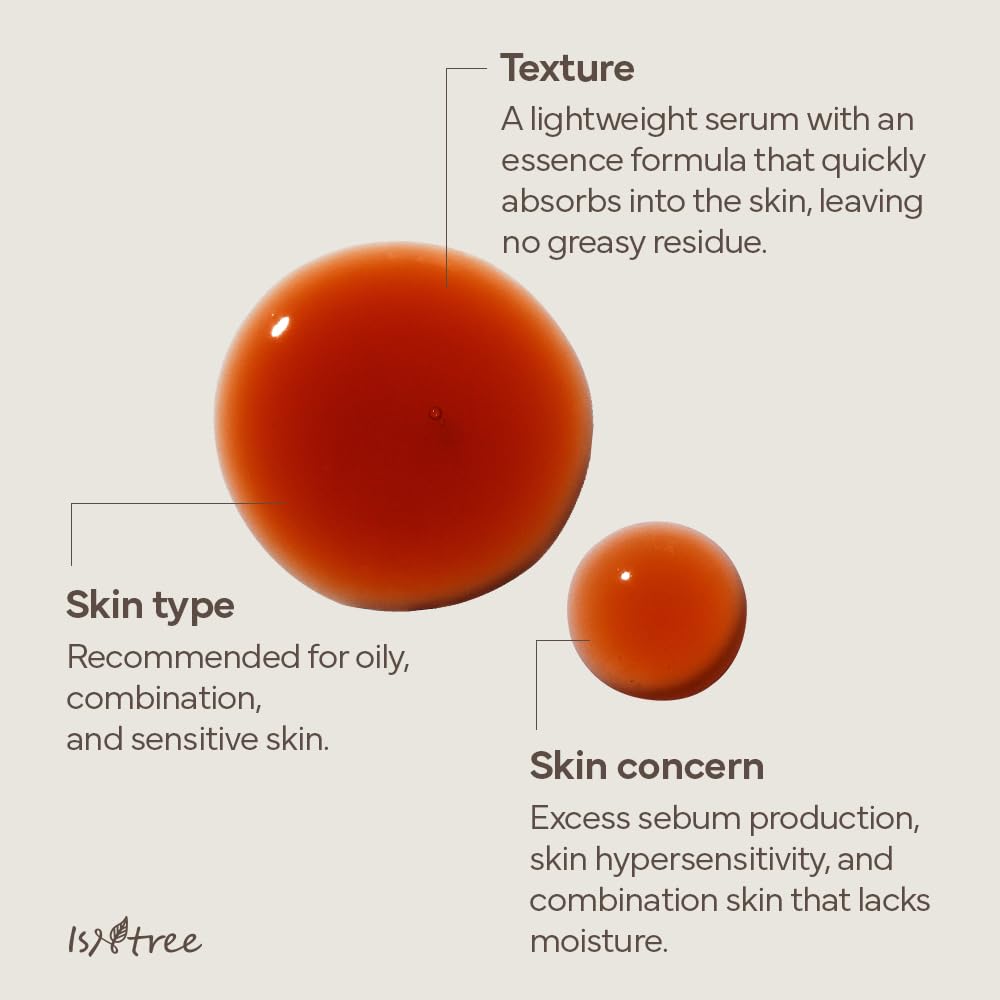 Isntree Green Tea Fresh Serum 50Ml, 1.69 Fl Oz | Jeju Green Tea Extract | Controls Excessive Sebum | Balances Oil & Moisture | R
