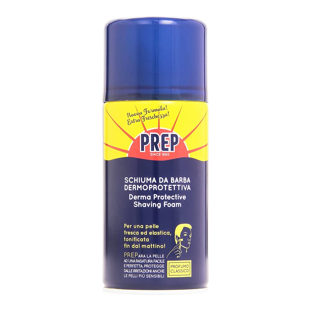 Derma Protective Shaving Foam by Prep for Men - 10 oz Shaving Foam