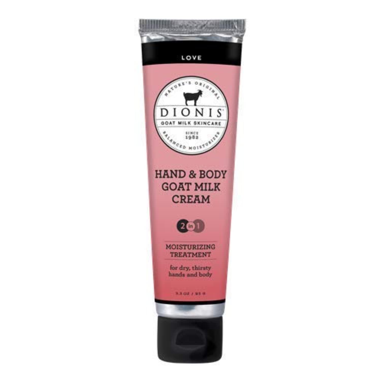 Dionis goat Milk Skincare 33 oz Love Scented Hand  Body cream - Travel Size Hand Lotion For Hydrating  Moisturizing Dry Skin - c