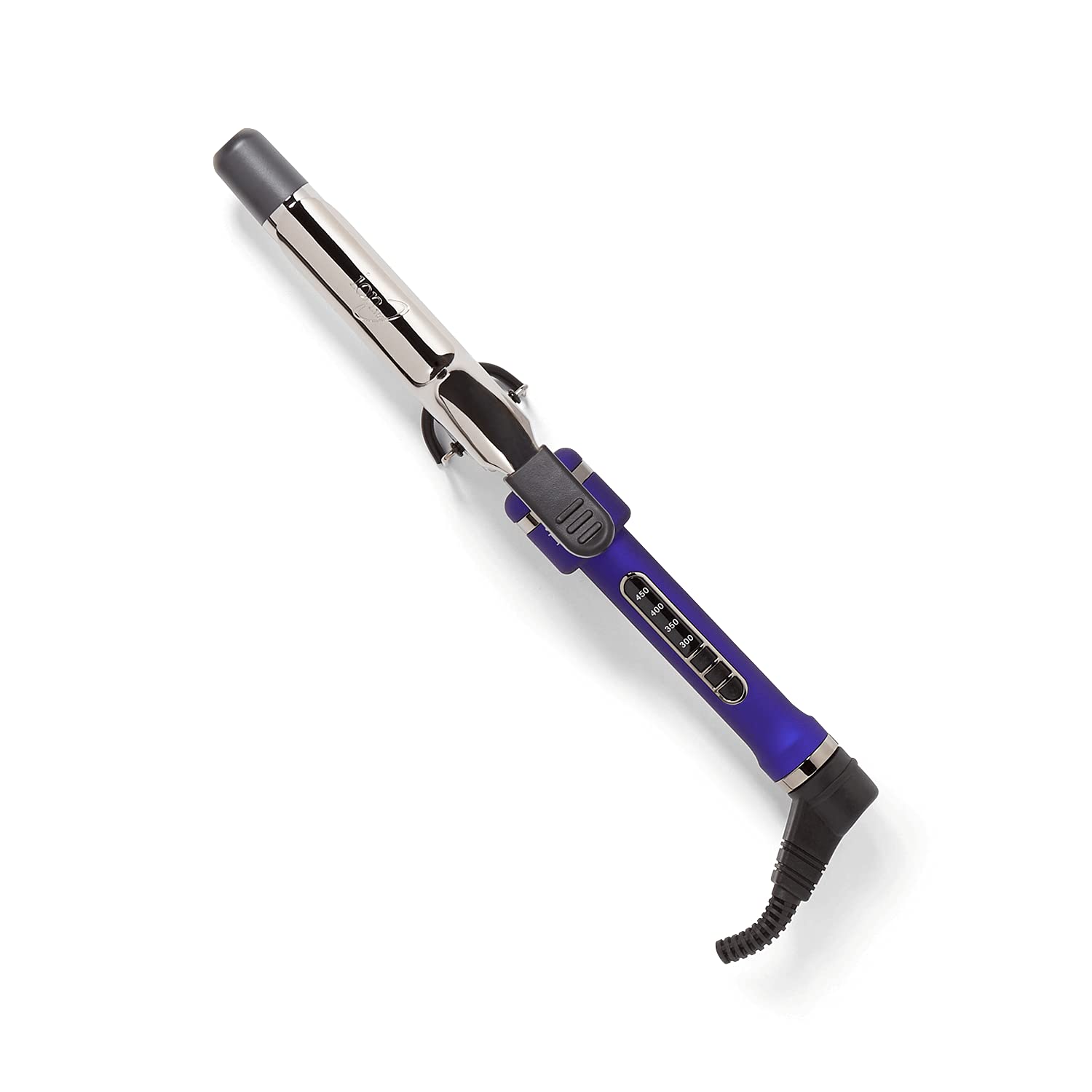 ion Titanium Pro Curling Iron, 1 Inch, Heats up to 450F, Maximum Curl Retention, Dual Voltage