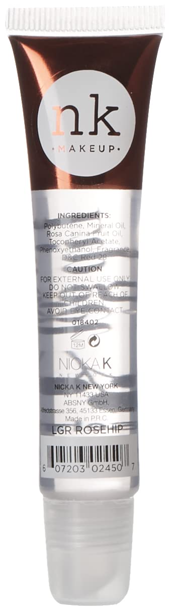 NICKA K Lip Gel Clear with Vitamin E (Rosehip)