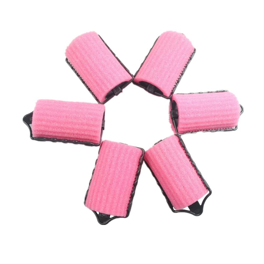 Lovef Magic Girl Ladies Hair Care Roller Fashion Hair Style Sponge Curlers 6 Pcs/Pack