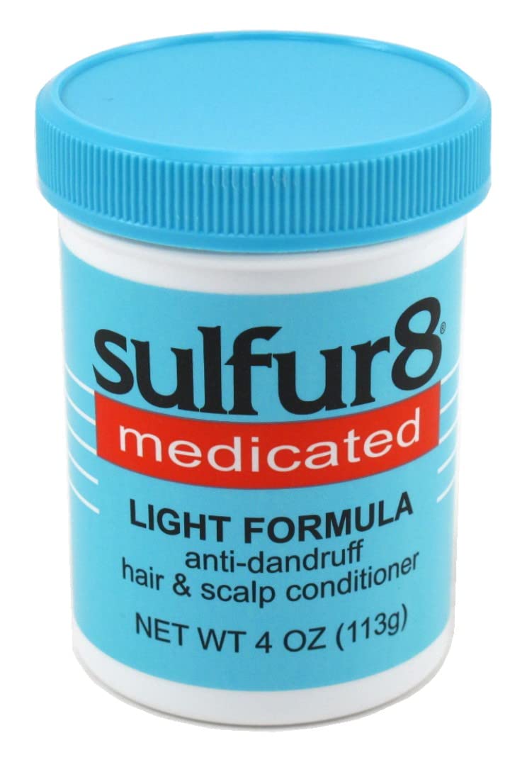 Sulfur-8 Light Hair & Scalp Conditioner 4 Ounce Jar (118ml) (6 Pack)
