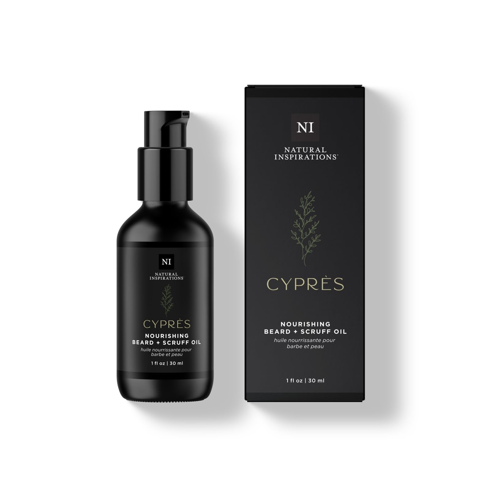 Natural Inspirations Cypres Beard & Scruff Oil 1 oz
