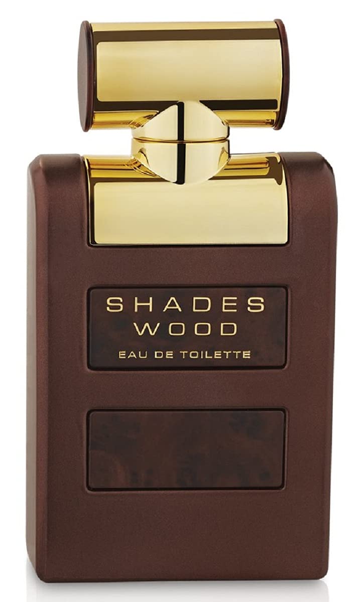 Shades Wood By Armaf, 3.4 Oz Eau De Toilette Spray For Men