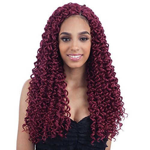 BEACH CURL 18'' (6 Pack, 1B Off Black) - Freetress Synthetic Crochet Braid