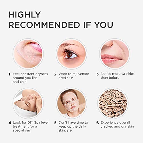 Dewycel Private Care Mask | Korean Skincare Premium Facial Mask | Soothing, Hydrating, Lifting, And Nourishing Mask For All Skin