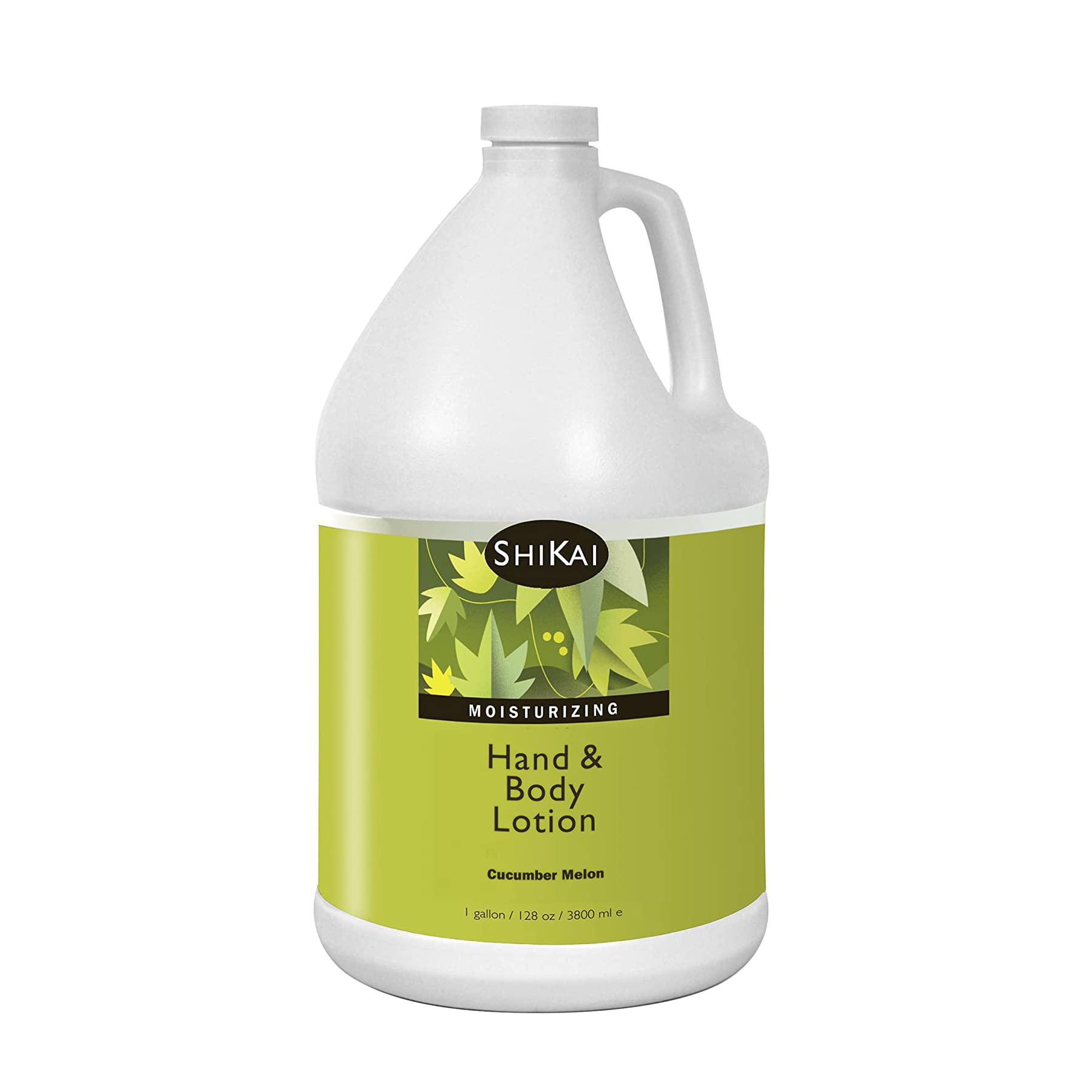 ShiKai Hand & Body Lotion (Cucumber Melon, 1 gallon) | Daily Moisturizing Skincare for Dry and Cracked Hands | With Aloe Vera & 