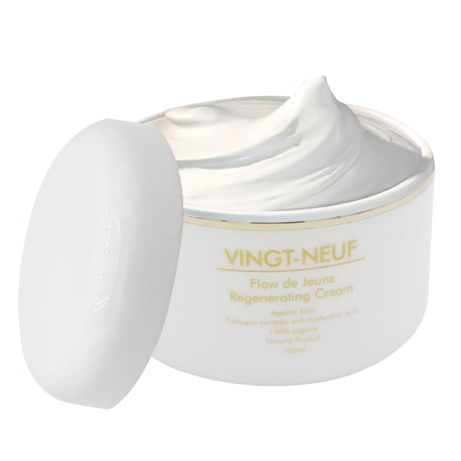 VINGTNEUF Anti Aging Face Cream | Collagen Face Cream & Hyaluronic Acid Moisturizer, Night Cream for Women Anti Aging | Moistur