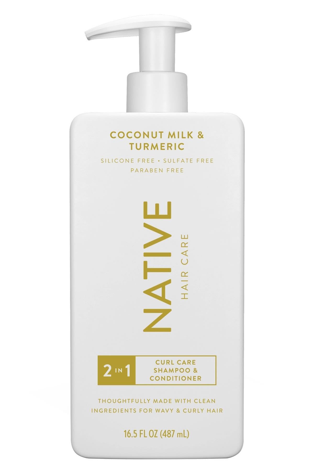 Native Coconut Milk & Turmeric Curls 2-in-1 Shampoo & Conditioner - 16.5 fl oz