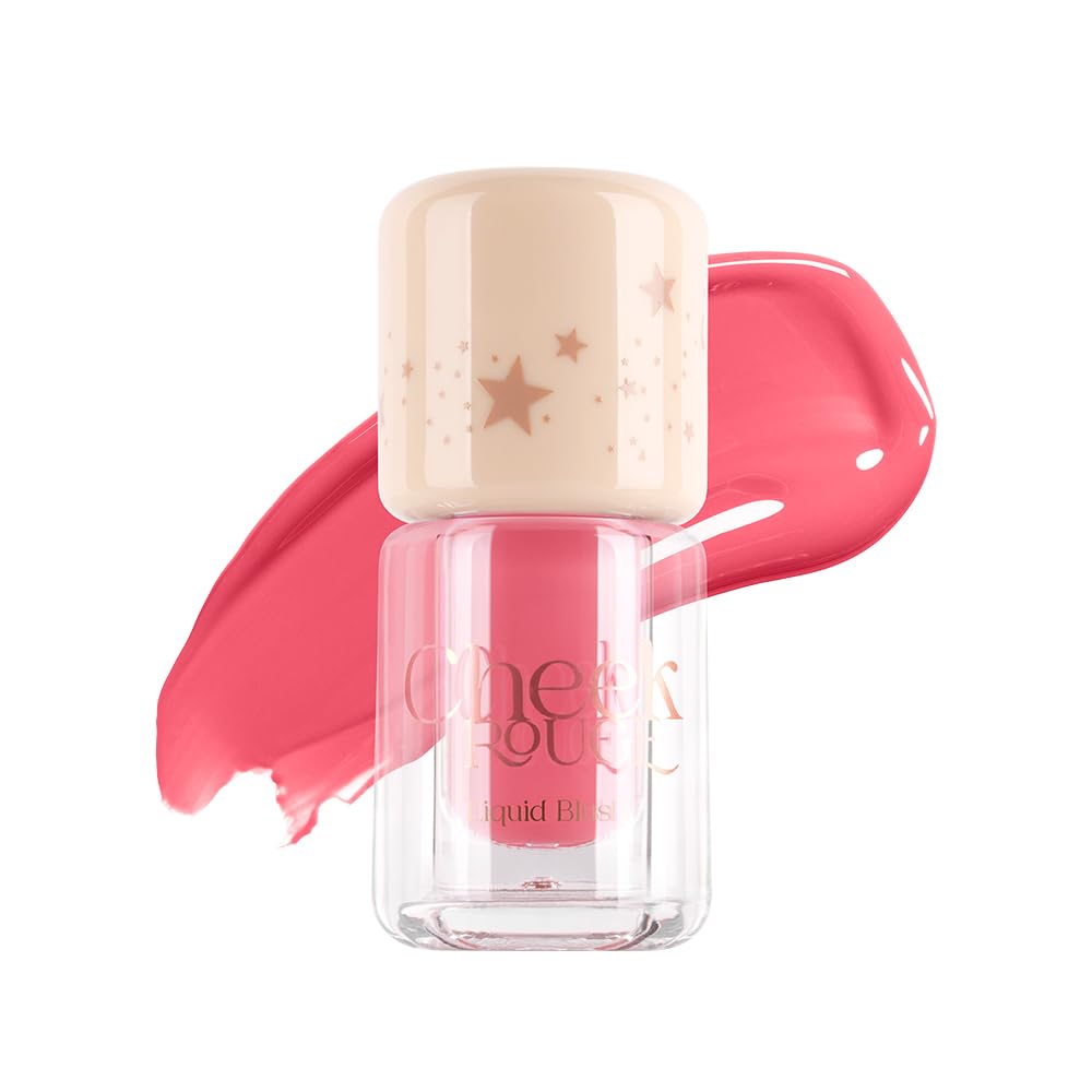 Character Cheek Rouge Liquid Blush  LongLasting For Natural Radiant Flush, Silky Formula, Easy Blend, Perfect For Everyday Glo