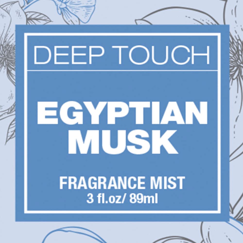 Difeel Deep Touch Body Mist Spray - Egyptian Musk 3 Ounces