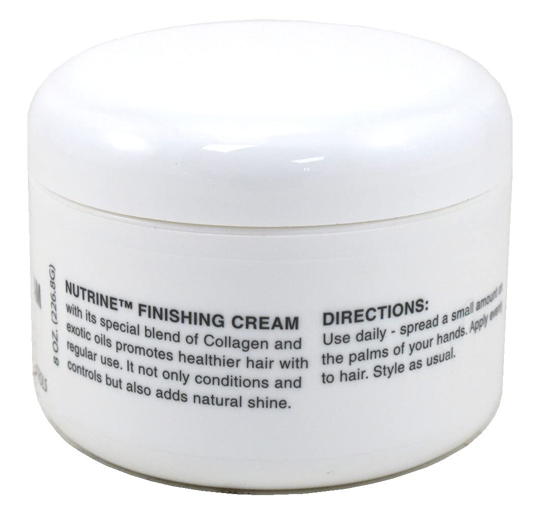 Nutrine Finishing Cream 8 Ounce (For Perms) (Pack of 2)