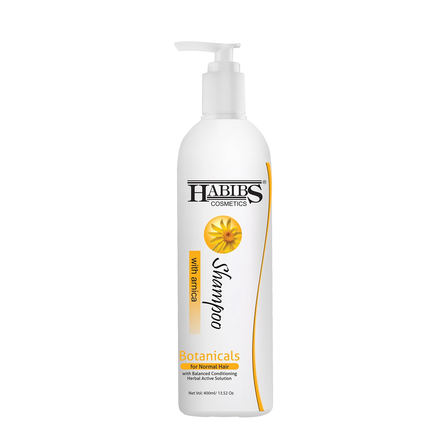 Habibs Professional Hair Shampoo With Arnica Herbal Shampoo To Improve Your Scalp Health For Daily Use For All Hair Types (400Ml