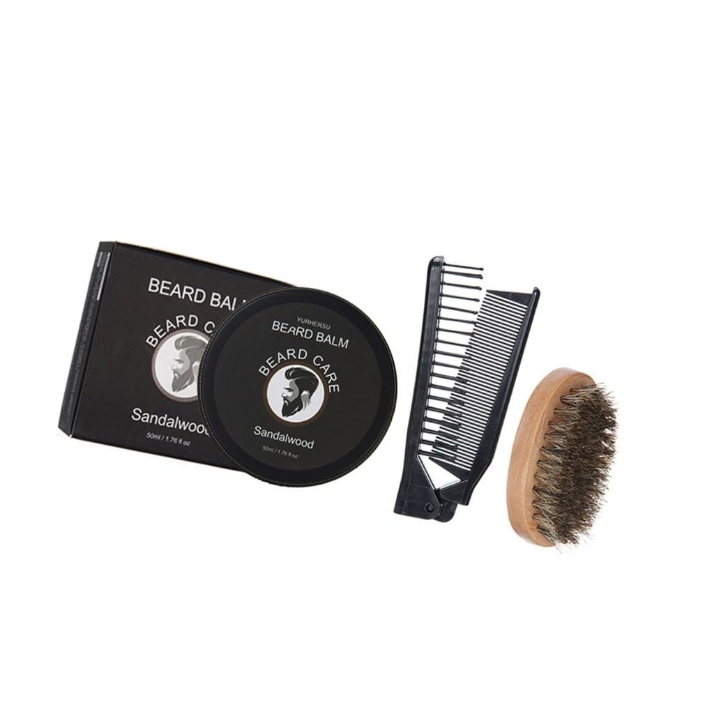 2/3/9Pcs Hydrating Beard Care Grooming Set For Stylish Mens Daily Routine