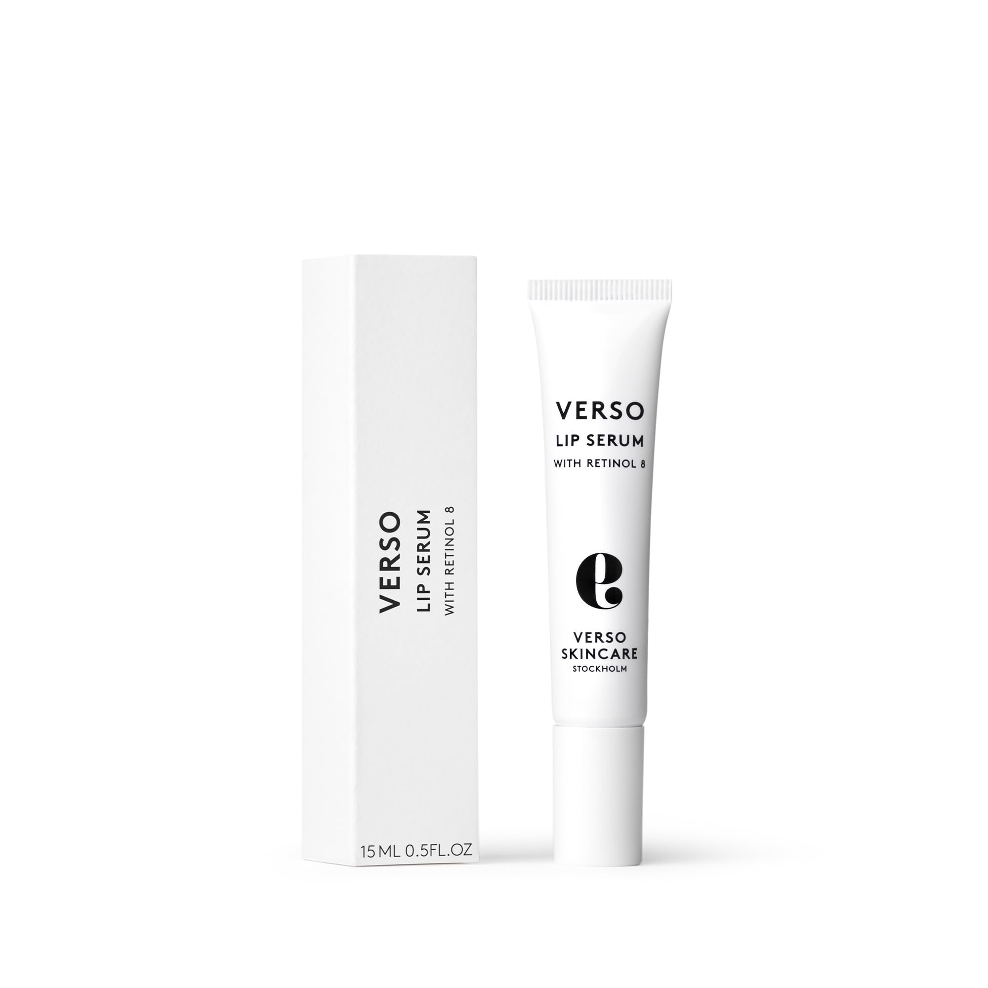 Verso Skin Care | Moisturizing Lip Serum With Retinol 8 | Anti Aging Lip Plumper For Soft Lips & Youthful Skin | Lip Care Made E