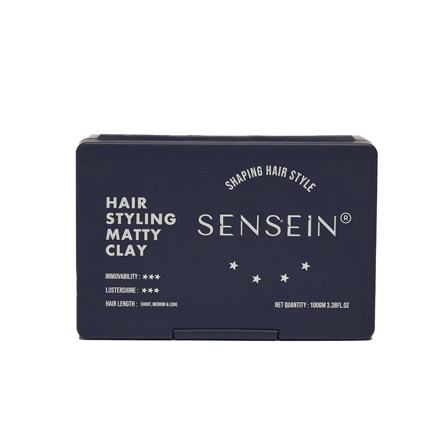 Sensein Matty Hair Styling Clay For Men, Matte Finish, Volumizing Clay Wax With NonGreasy & Frizz Control Formula, Flexible Hol