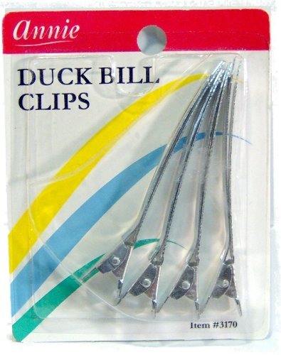 Annie Duck Bill Clips 4Ct