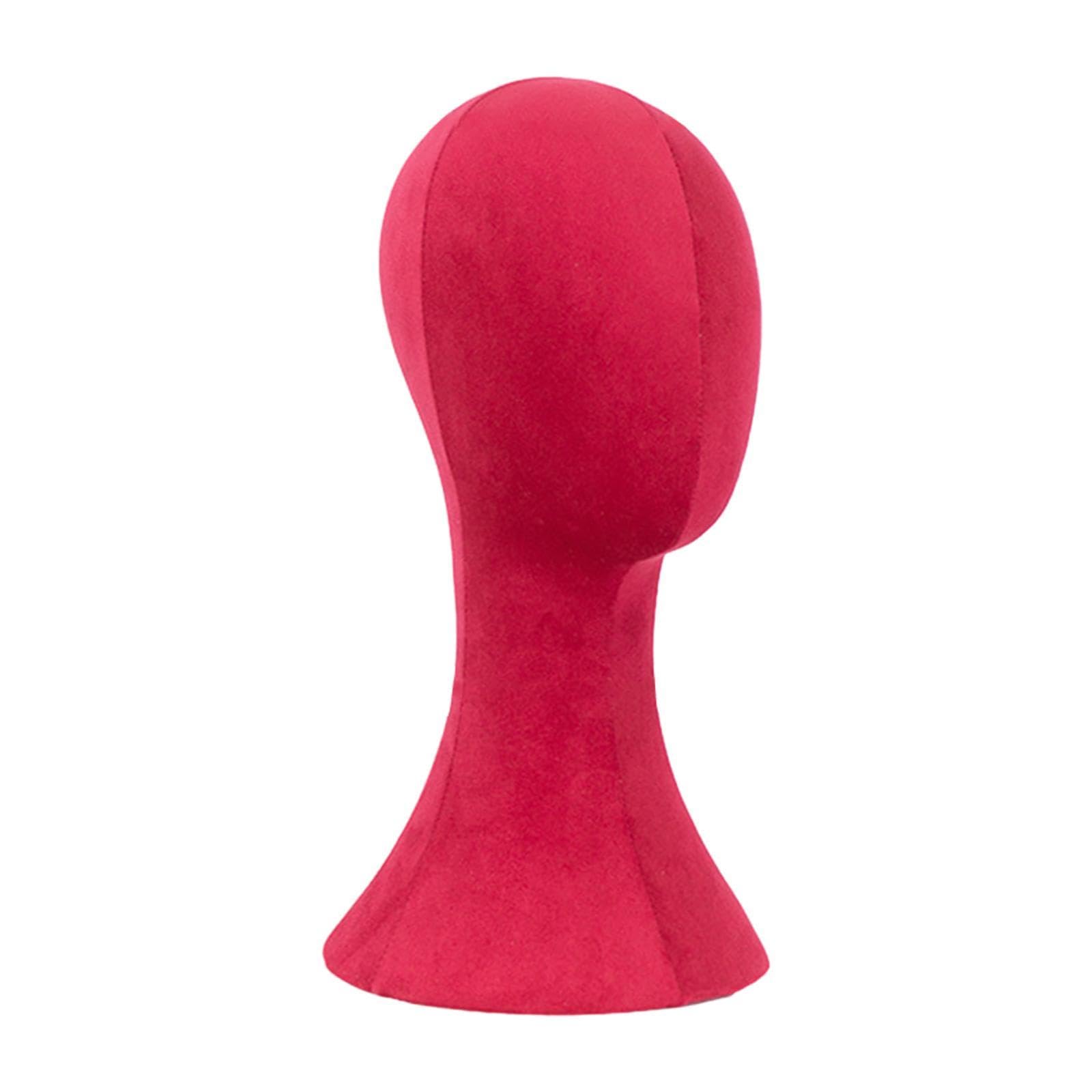 Atorse Wig Display Model Head Prop Multipurpose Mannequin Head For Headband Cap Wig Red|Health & Beauty | Salon & Spa Equipment 