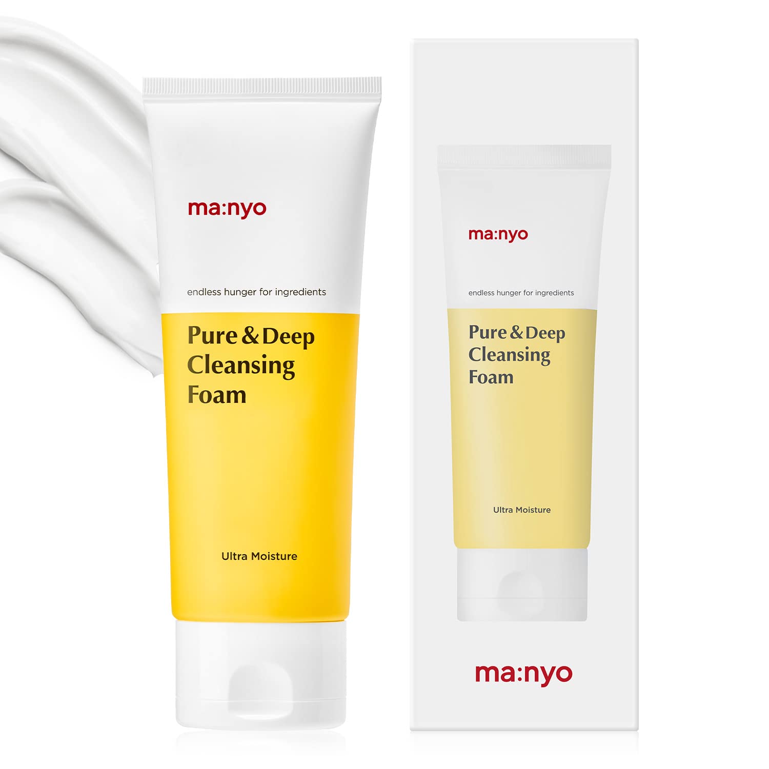Ma:Nyo Pure & Deep Cleansing Foam Korean Skin Care, Daily Cleanser 6.7Fl Oz (200Ml)
