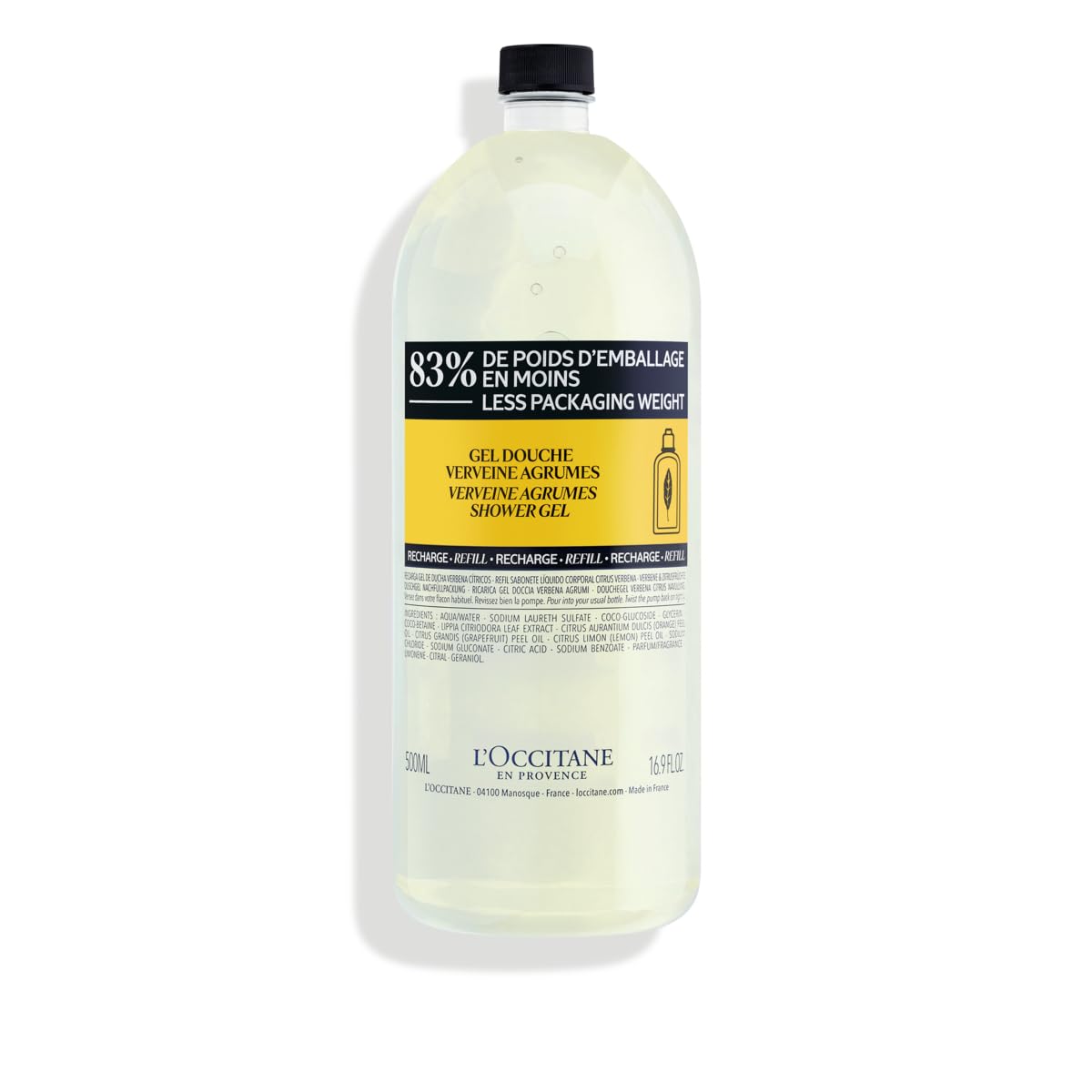 L'Occitane Citrus Verbena Shower Gel Refill 16.90 fl. oz