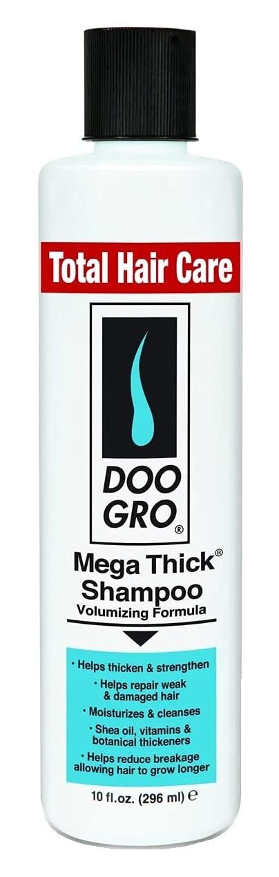 Doo Gro Shampoo Mega Thick Volumizing 10 Ounce (296ml) (Pack of 2)