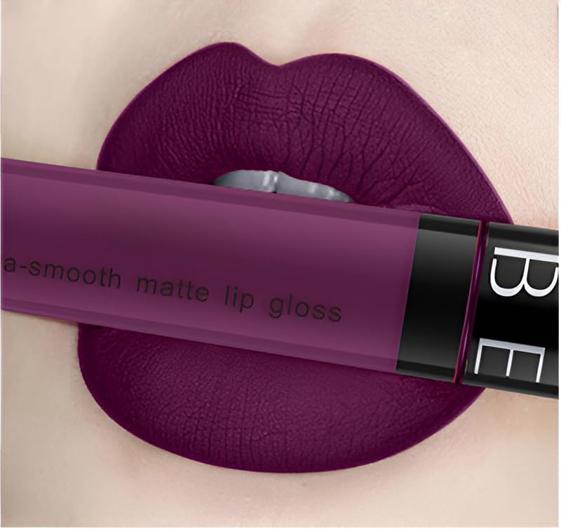 SeleneTenderaes 11-color matte non-stick cup lip glaze non-decolorizing lip gloss lipstick lipstick 0.34 FL OZ