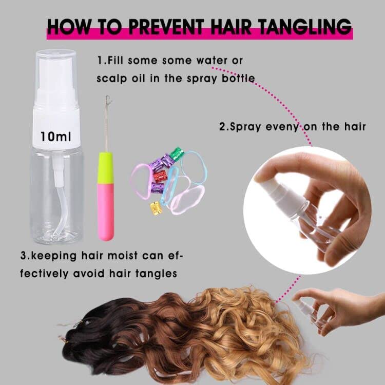 Amir Hair 8 Packs French Curly Braiding Hair 16 Inch Loose Wave Braiding Hair Pre Stretched Synthetic Hair Extensions (B29#)