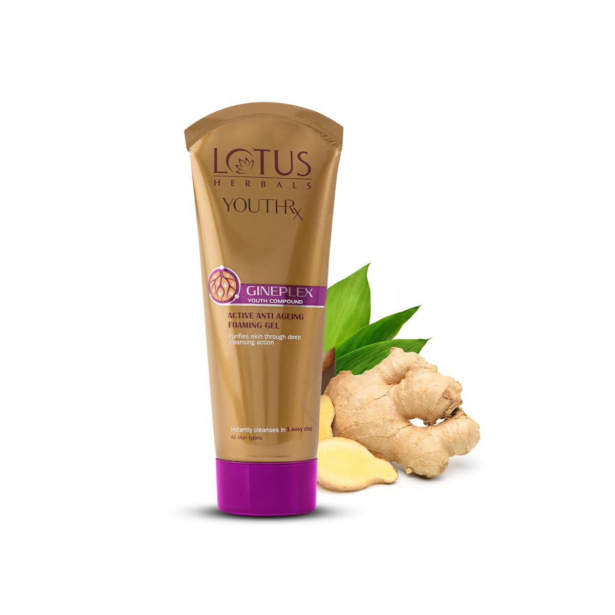 Lotus Herbals Youthrx Anti Ageing Foaming Gel Face Wash 50G