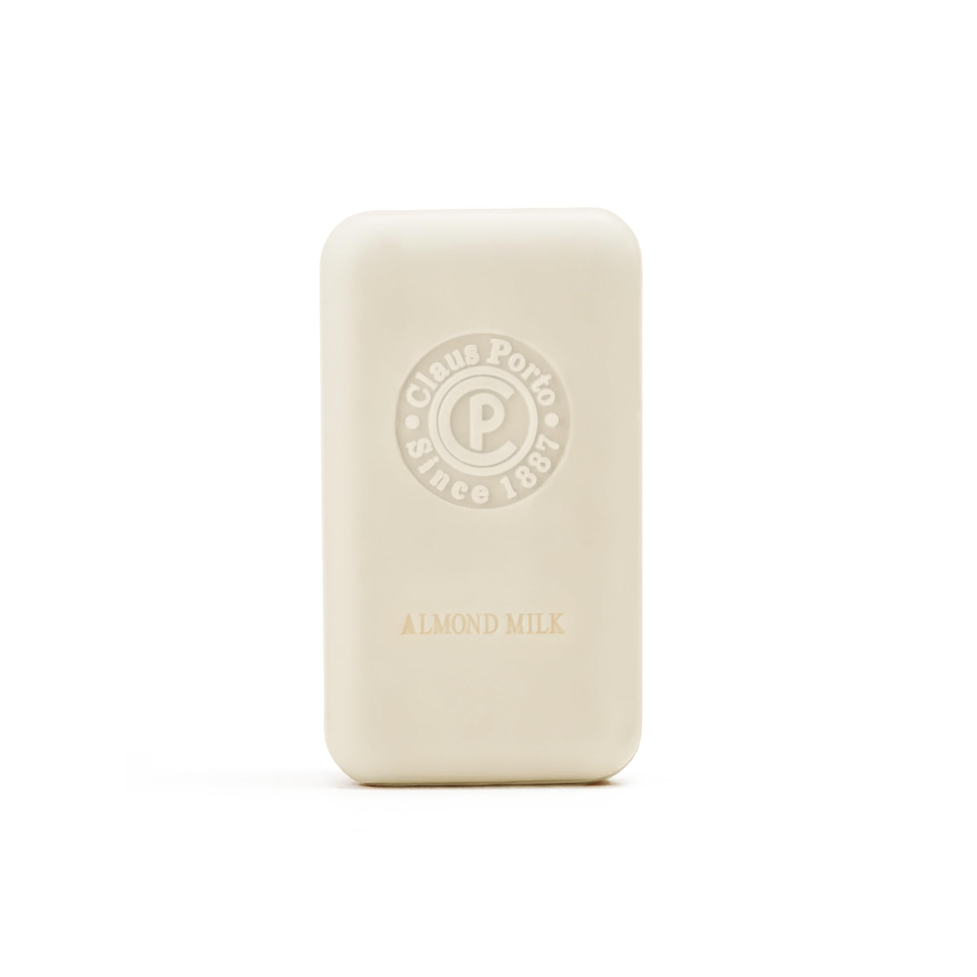 Claus Porto - Double Almond Milk Body Soap for Men + Women | Revitalizing, Cleansing, Nourishing | Handcrafted, Aromatic, Comfor