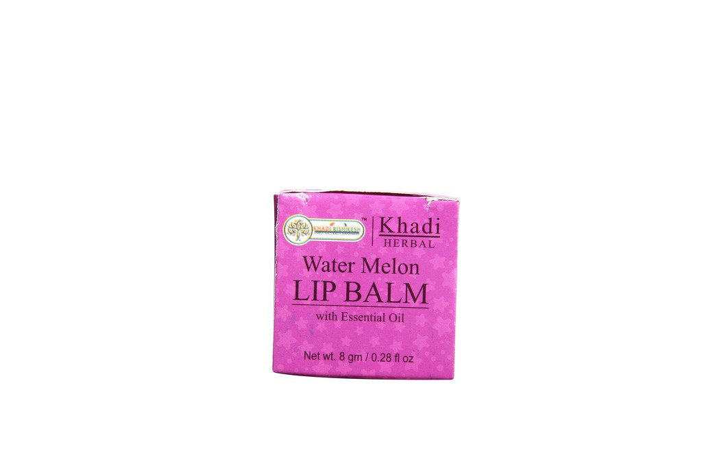 Khadi Rishikesh Herbal Water Melon Lip Balm  8Gm Pack