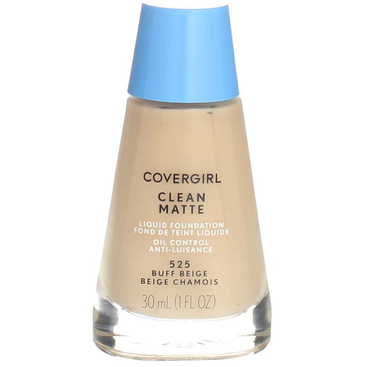 Covergirl Clean Oil Control Liquid Makeup, Buff Beige [525], 1 Oz (Pack Of 2)