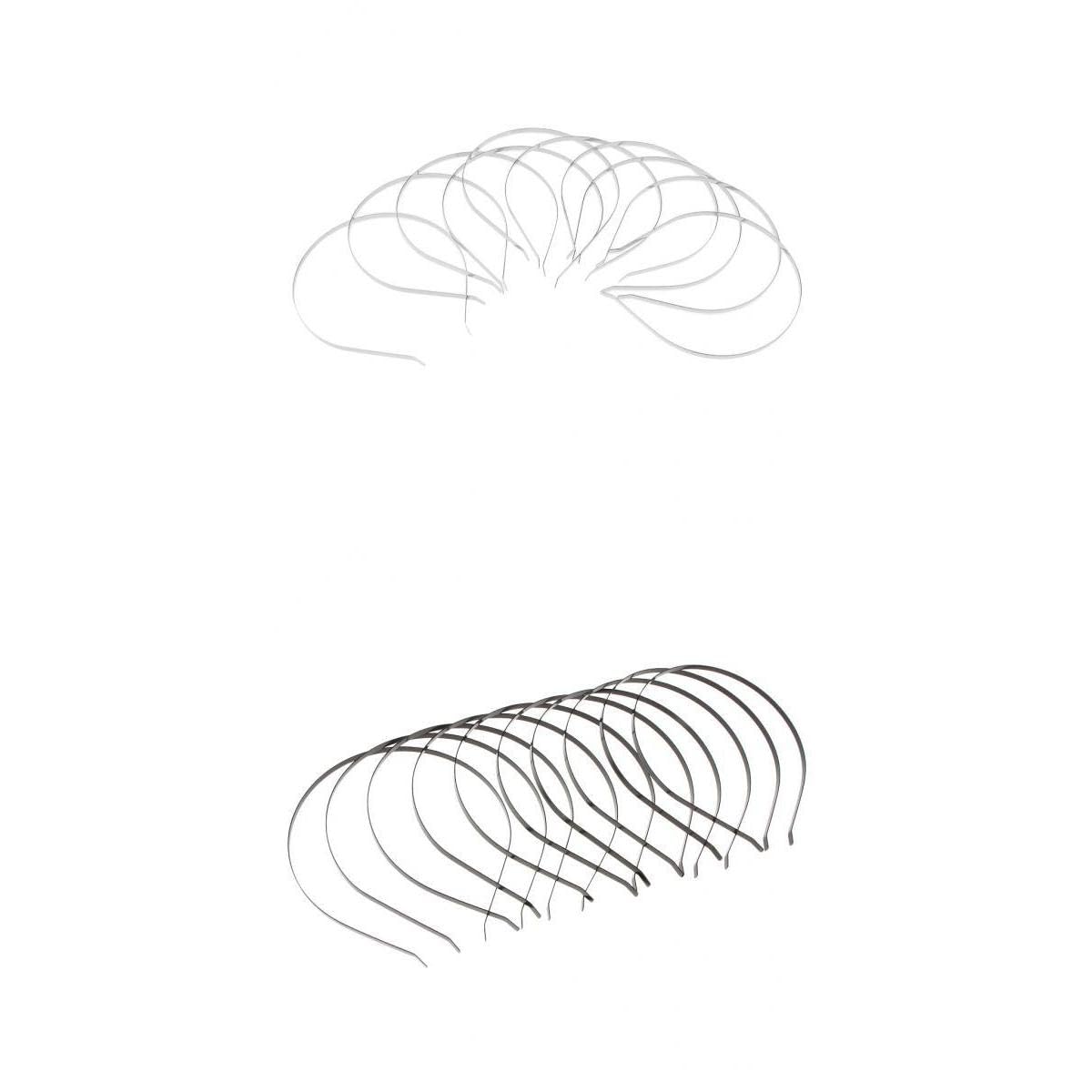 Bnf 20Pcs Plain Metal Headband Hair Band Frame Hair Hoop Accessories Diy Craft Clothing Shoes & Accessories | Womens Accessories