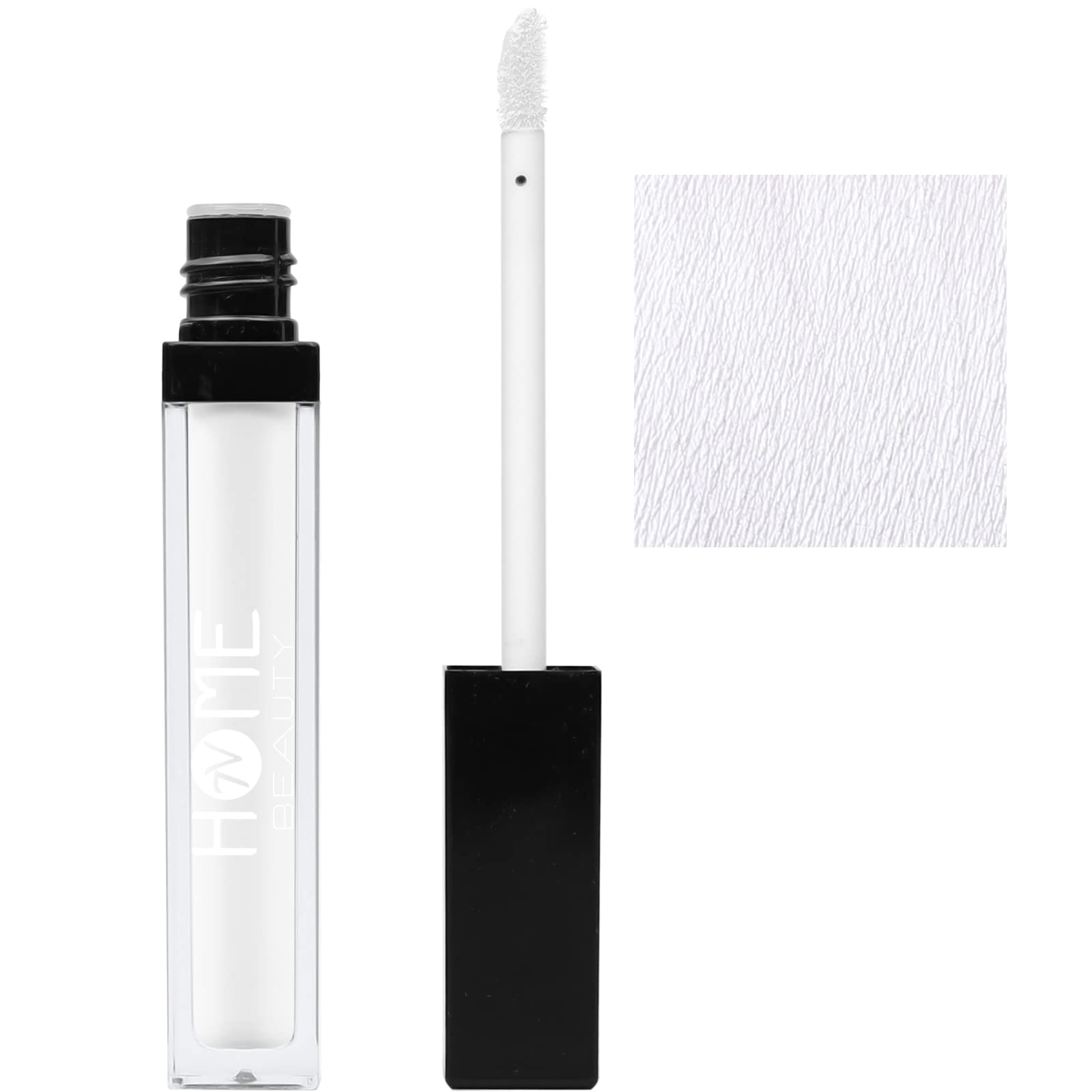 7V Home Beauty White Matte Liquid Lipstick, Long Lasting High Pigmented Non-Stick Waterproof White Lipstick (5Ml, #245)