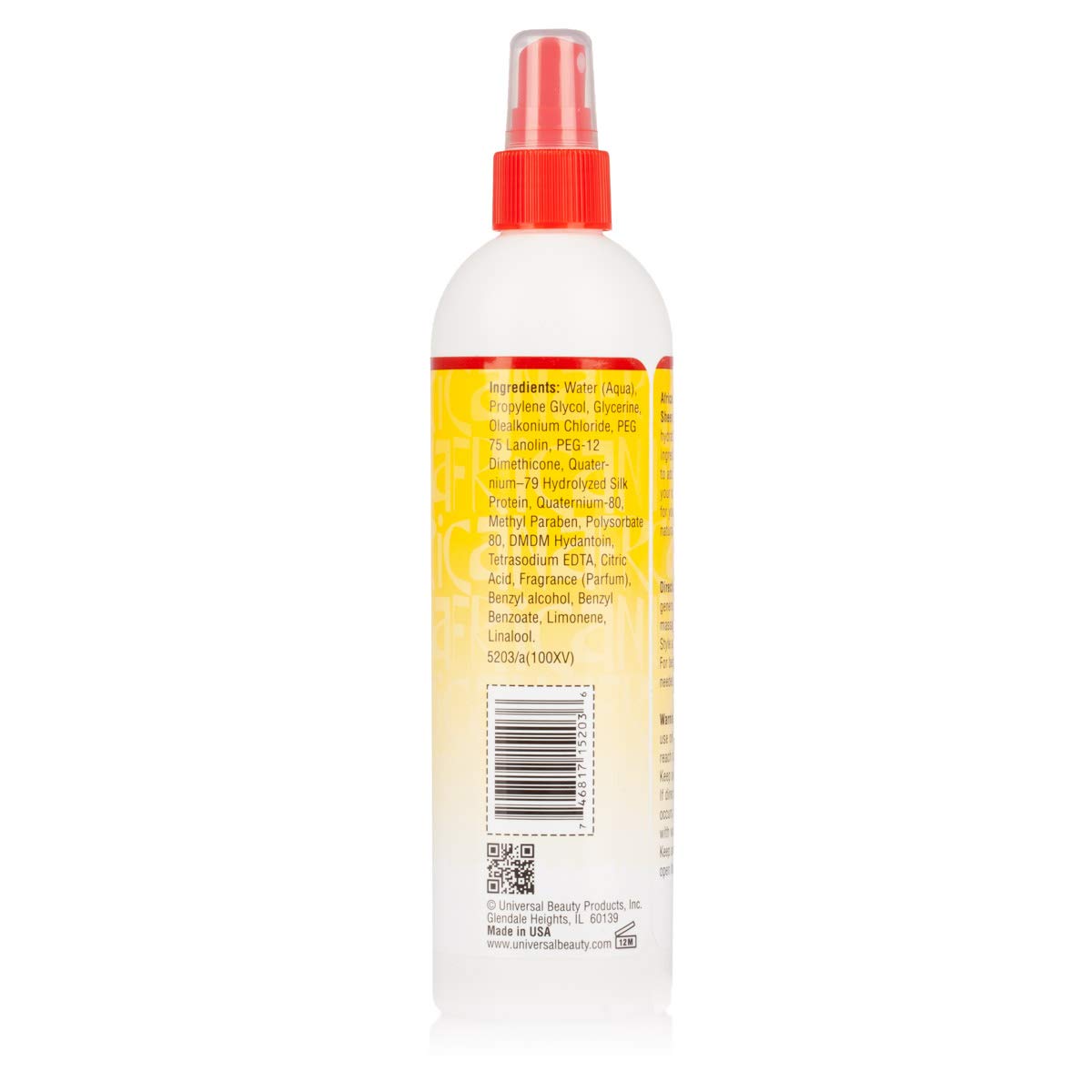 Universal Beauty African Essence Braid Sheen Spray 355 Ml