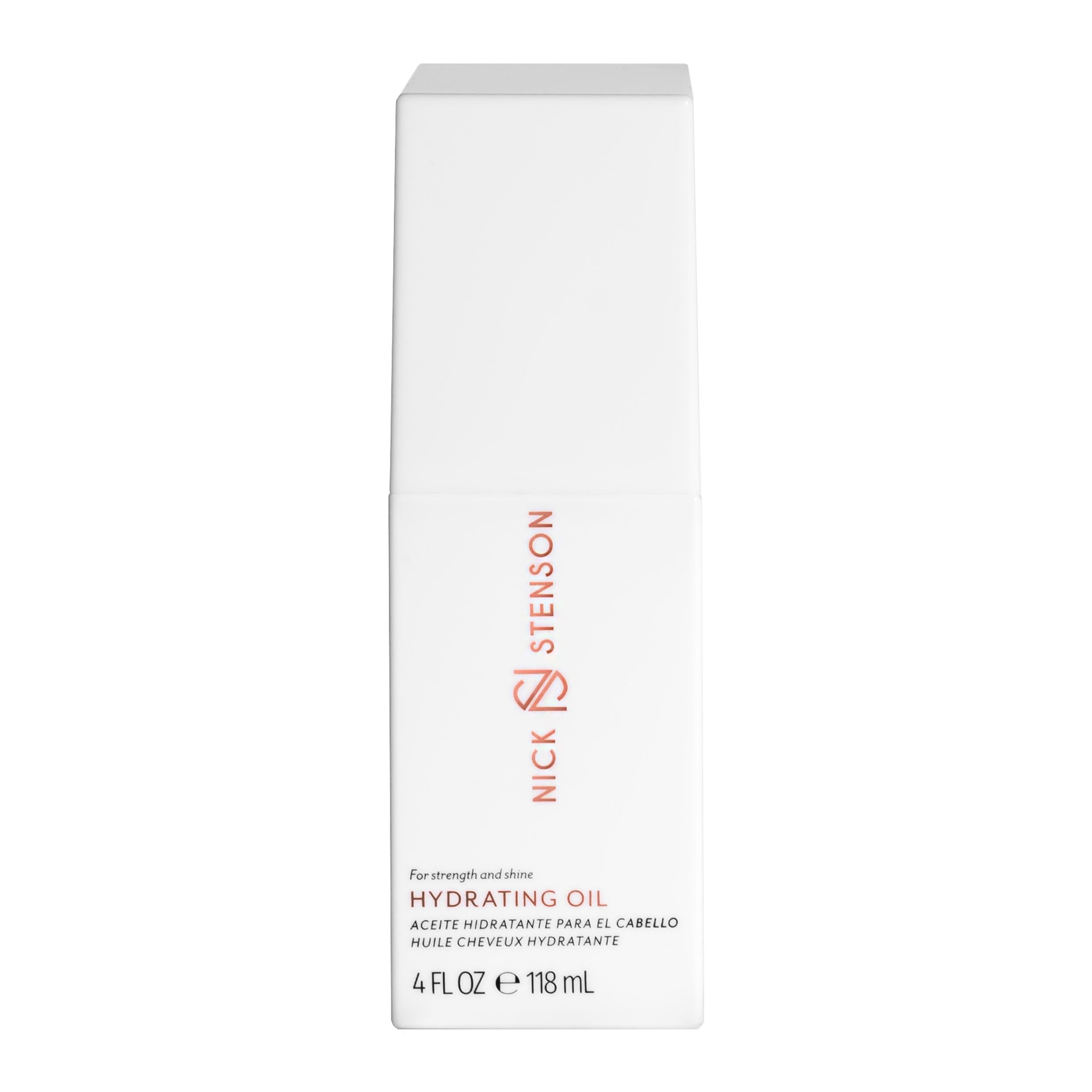 Nick Stenson Hydrating Oil, Seals in Moisture while Smoothing Outer Layer of Hair & Adds Shine  Formulated with Baobab, Kale & 