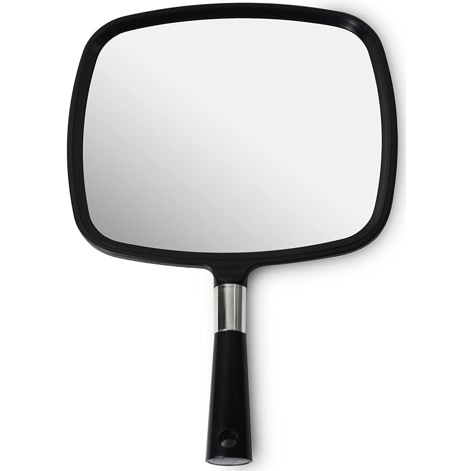 MIRRORVANA Pack of 5 Large & Comfy Hand Held Mirrors - Buy Cheap in Bulk for Wholesale Discount Savings - Suitable for Barbersho