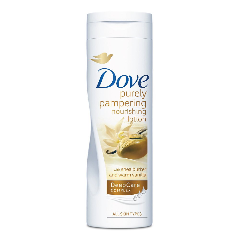 Dove Purely Pampering Nourishing Lotion With Shea Butter And Warm Vanilla, 400Ml