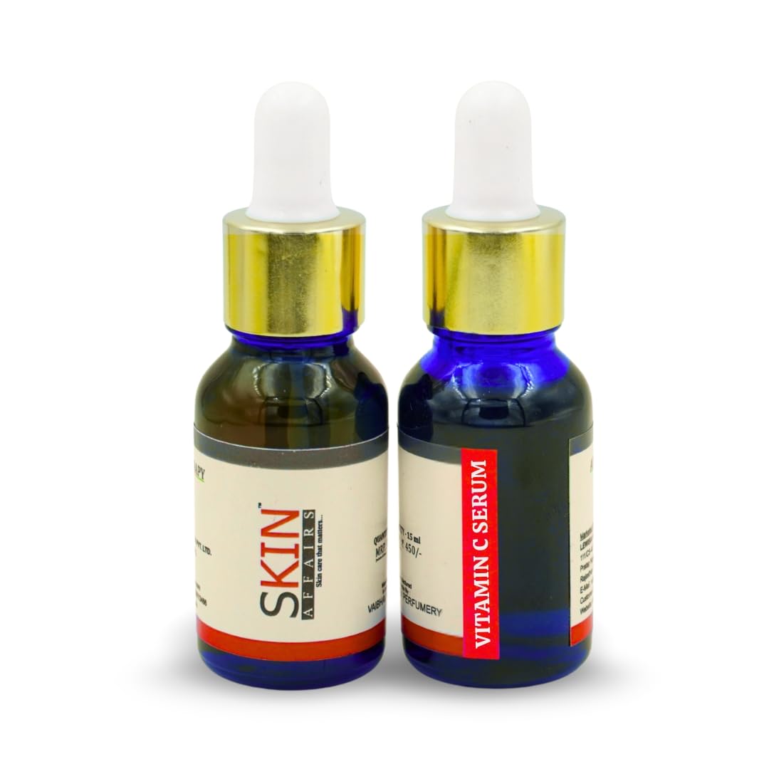 Skin Affairs | Vitamin C Serum For Brightening And AntiOxidant Protection | Reduces Dark Spots And Uneven Tone | Boosts Radianc