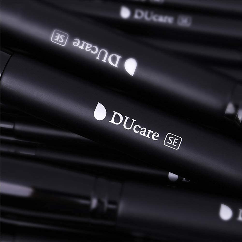 Ducare Makeup Brushes 15Pcs Premium Synthetic Kabuki Makeup Brush Set, Professional Foundation Concealers Powder Blush Blending