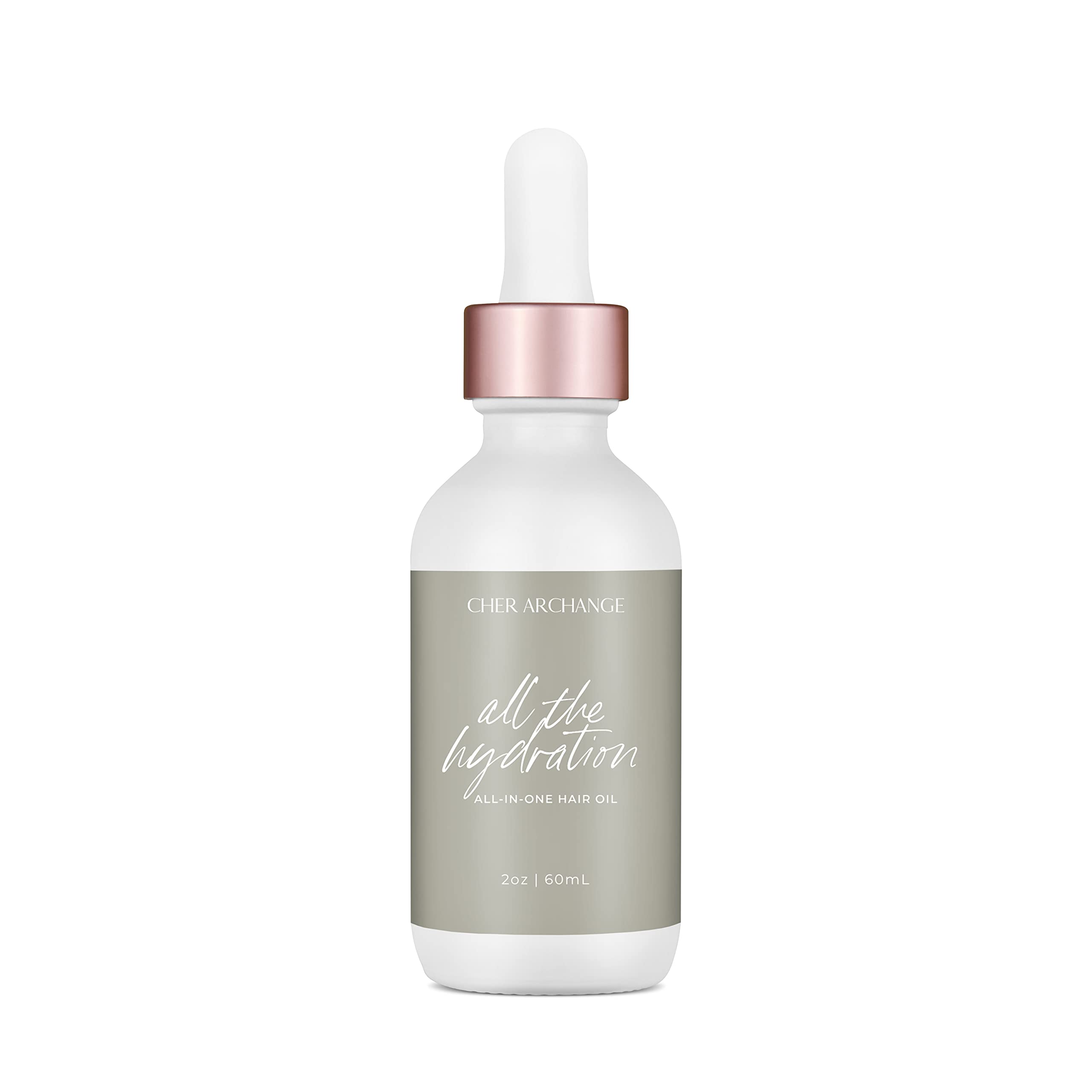 CHER ARCHANGE Beauty AllInOne Hydration Hair Oil  Organic & Vegan Scalp & Hair Treatment  Moisturizing Oil for Dry Hair, Bre