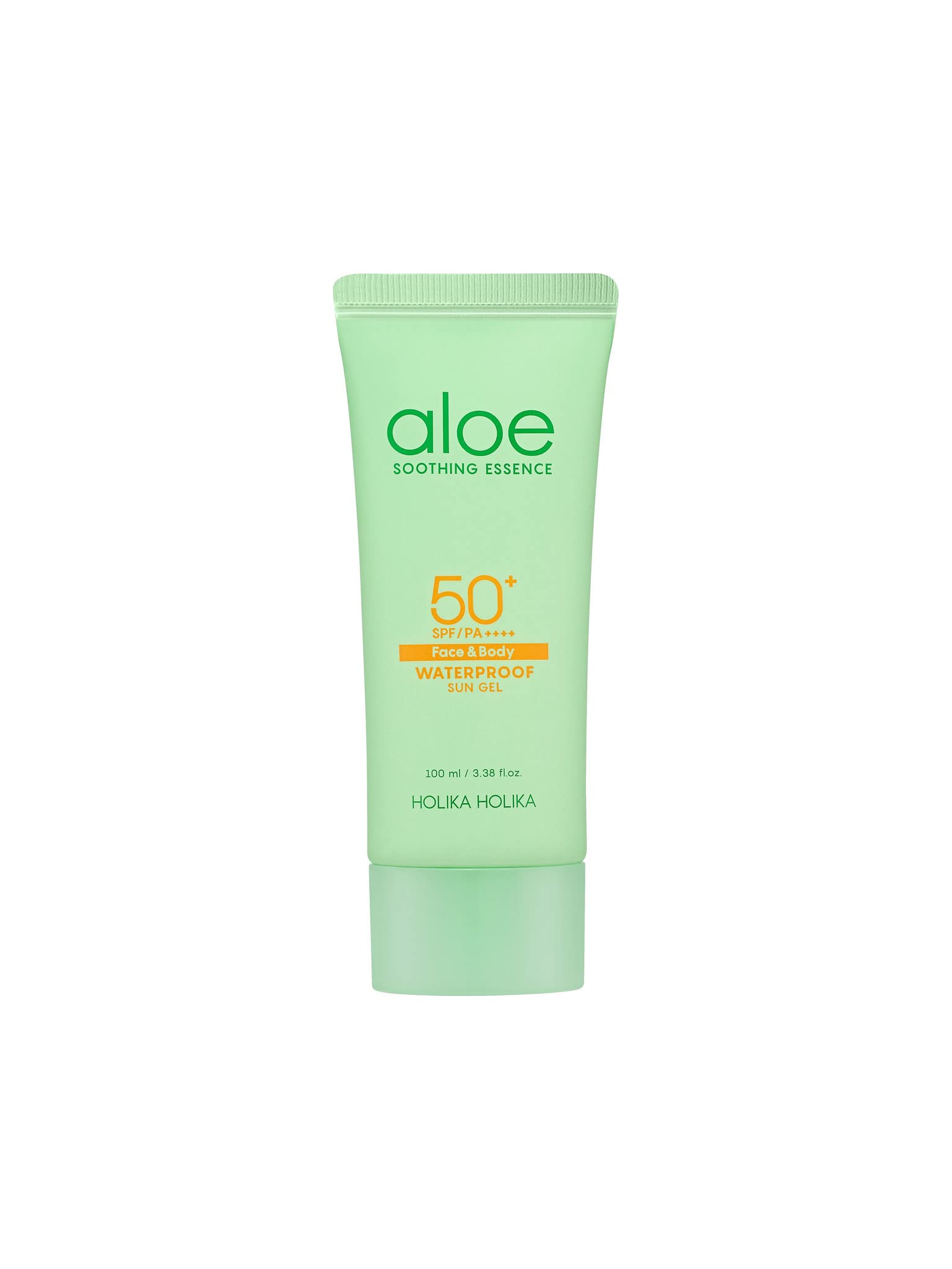 Holika Holika Aloe Waterproof Sun Cream 70ml - Mild, Soft, Moisturizing, Non-sticky, No White Cast, Aloin Free Sun Screen protec