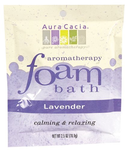 AURA CACIA FOAM BATH,LAVENDER, 2.5 OZ
