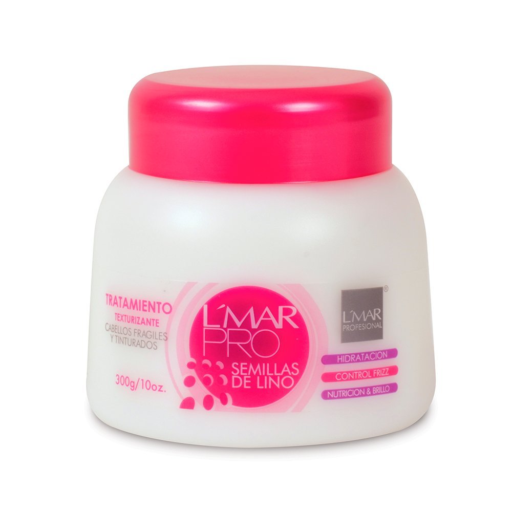 Lmar | Hair Treatment Pro Frizz Control - Nutricion- Shine For Weak and Damaged Hair Flax Seeds | Lmar Tratamiento Texturizante