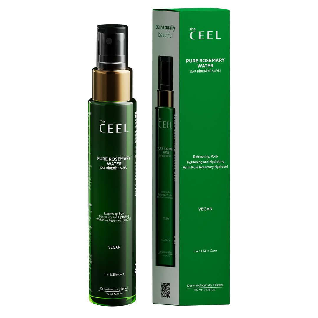 The Ceel Pure Rosemary Tonic Spray for Hair Growth AntiHair Loss  LeaveIn Detangling & Scalp Hydration Treatment  Pure Rose