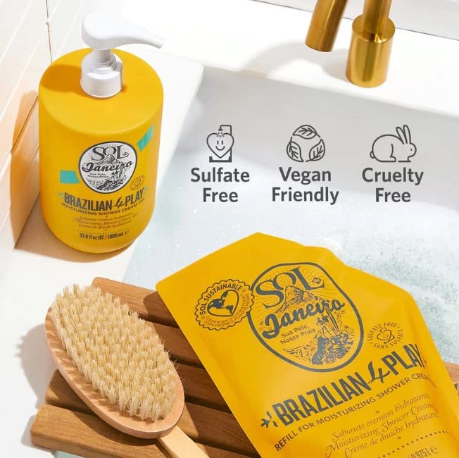 Sol De Janeiro Brazilian 4 Play Moisturizing Shower Cream Gel Body Wash - Biggie 1 Liter