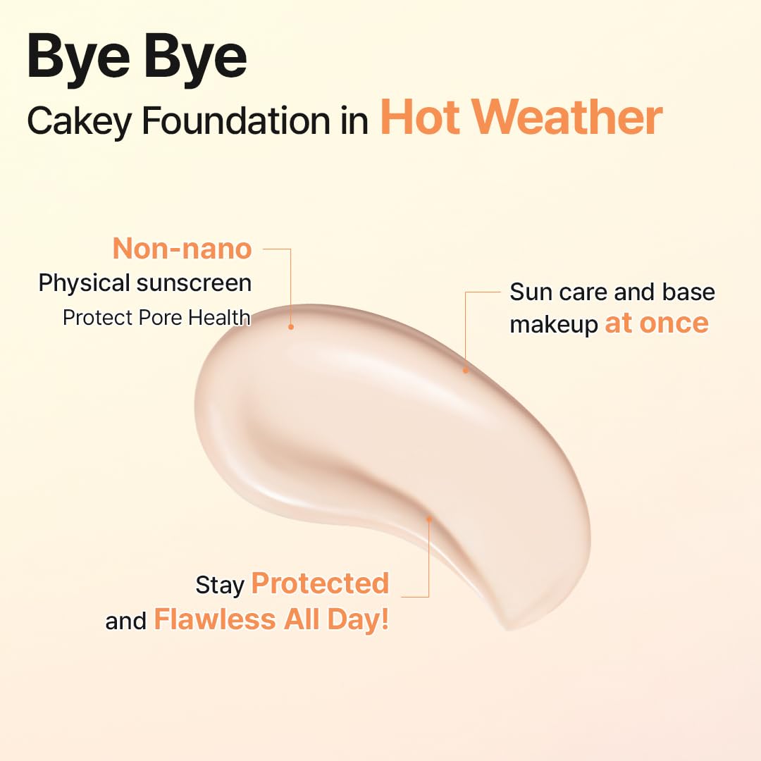 MAKE P:REM Glow Beige Tone Up Sunscreen, Foundation-Free Mineral Sunscreen, Skin Tone Correction, Lightweight, Korean Sunscreen,